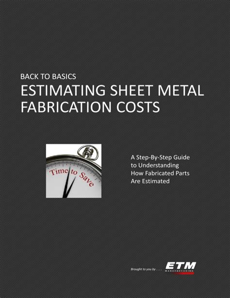 sheet metal fabrication estimation hardware|sheet metal parts cost estimator.